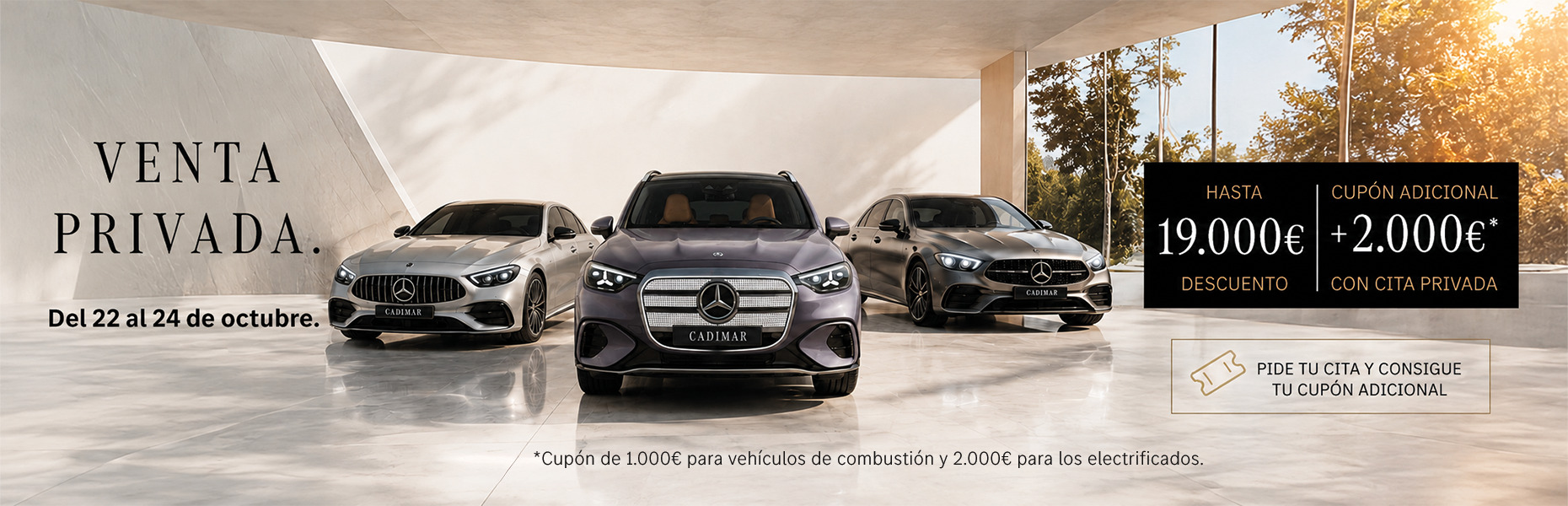 Ofertas Mercedes Nuevos Los Barrios, venta privada vehiculos premium en Algeciras